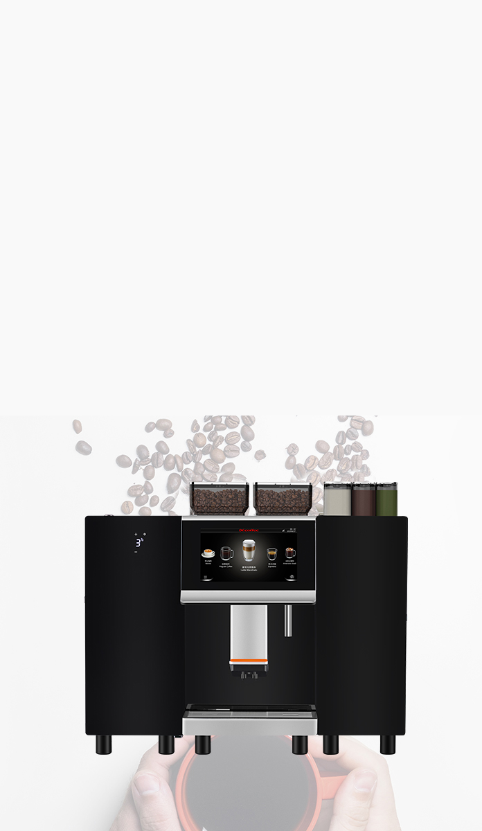 咖博士 F22 办公室咖啡机 灵活且强大的粉料系统