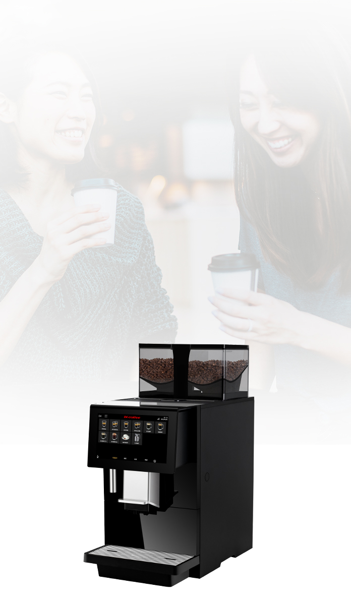 咖博士BC100咖啡机  一键双杯 效率加倍