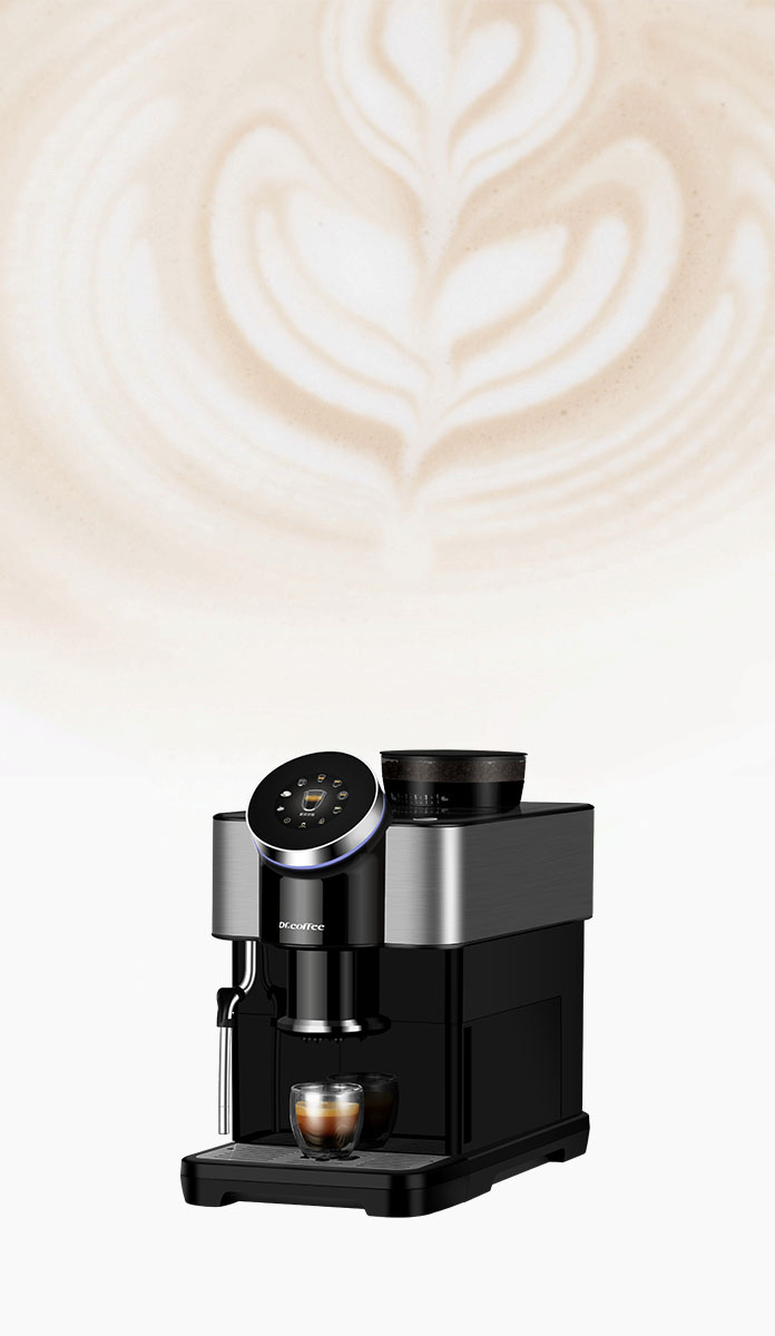 咖博士 H1 全自动家用咖啡机 在家享受拉花的乐趣