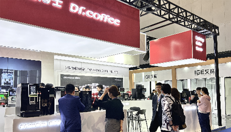 咖博士亮相2023酒店投资与酒店产业展